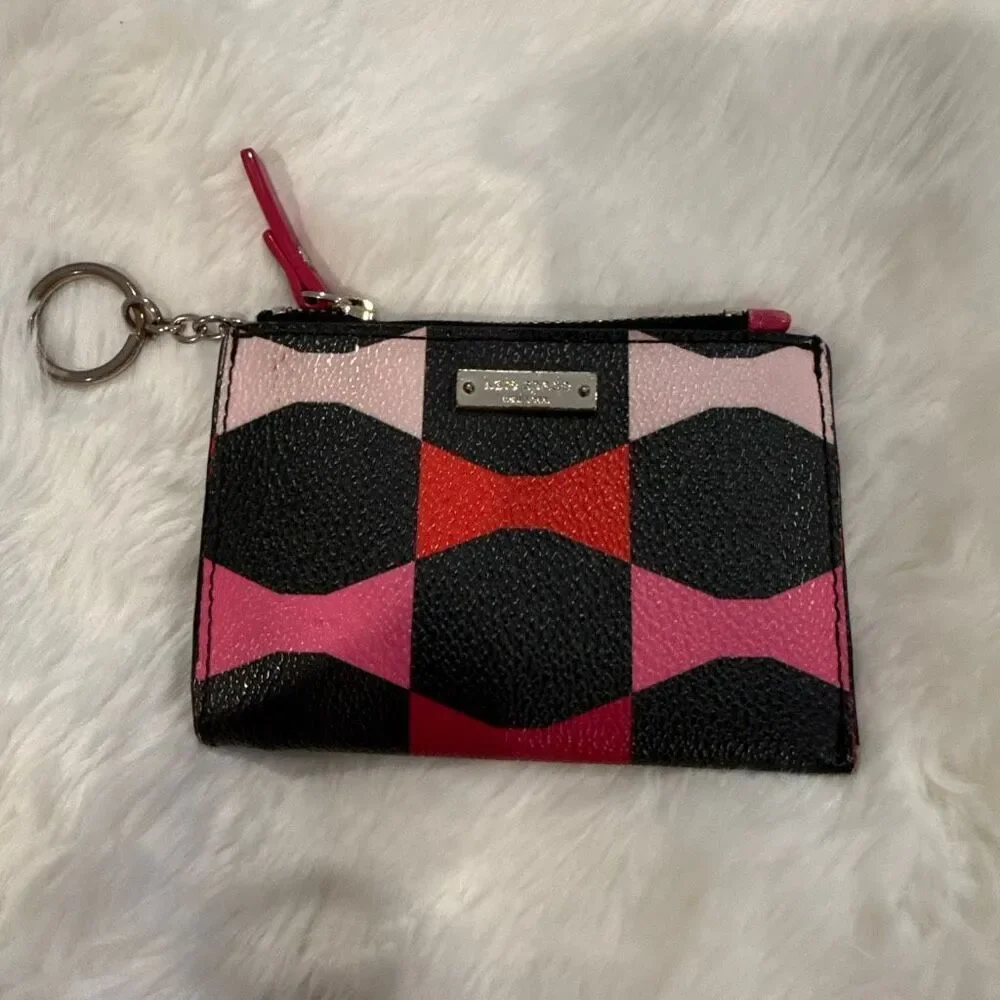 Kate Spade coin purse keychain